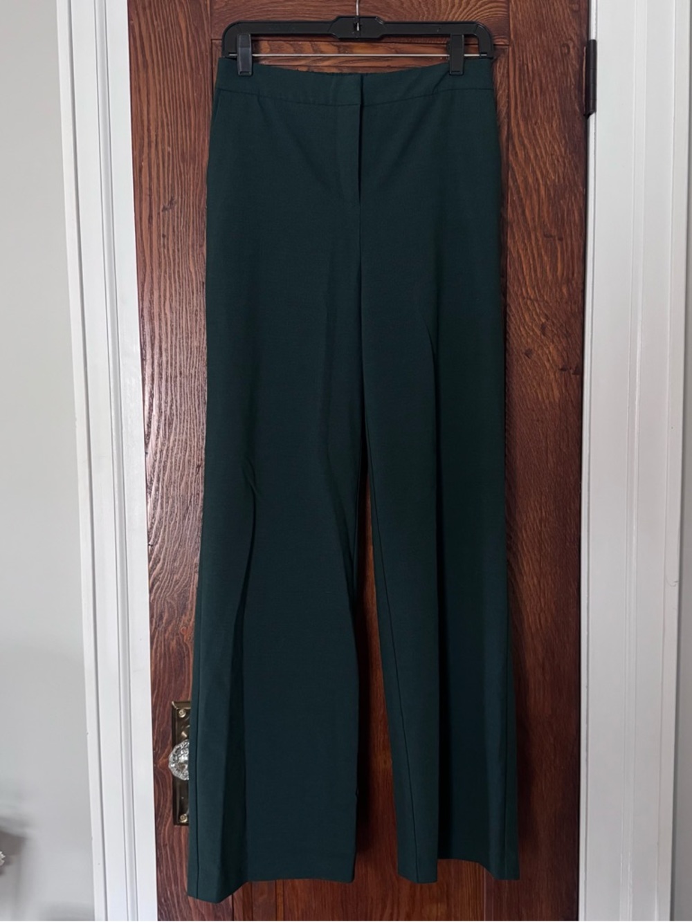 Dark Green Wide-Leg Dress Pants size 4
